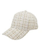 Ivory Tweed Hat