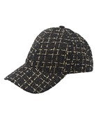 Black Tweed Hat