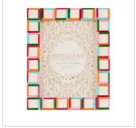 Multicolor Window Pane Picture Frame, 5"x7"